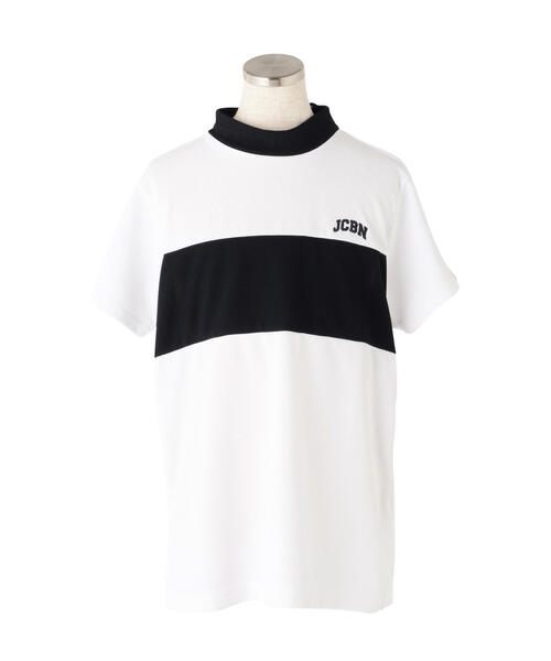 新品　ジャックバニー　モックネック　半袖シャツ　カットソー　オフホワイト　5 裏カノコ半袖モックネックカットソー | Jack Bunny!!（ジャック