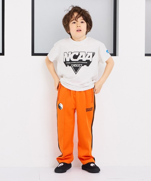 NCAA（エヌシーエーエー）の「【NCAA】別注ロゴTee /KIDS(80～120cm)（Tシャツ/カットソー・キッズ・ホワイト/キナリ・120/110/100/90/80）」の6枚目の写真