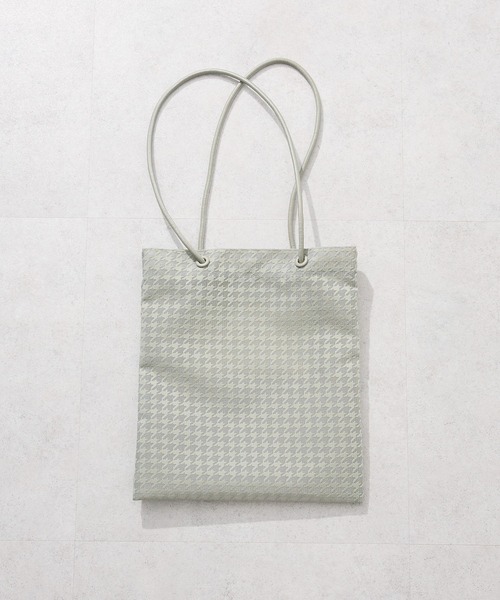 Green Parks(グリーンパークス)の「andmikka.メッシュA4トートバッグ(トートバッグ・レディース・アイボリー/ピンクベージュ/ミント/ネイビー・FREE)」の2枚目の写真