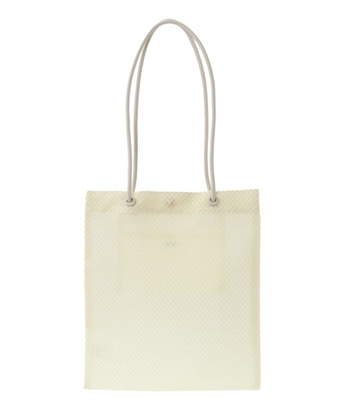 Green Parks(グリーンパークス)の「andmikka.メッシュA4トートバッグ(トートバッグ・レディース・アイボリー/ピンクベージュ/ミント/ネイビー・FREE)」の7枚目の写真