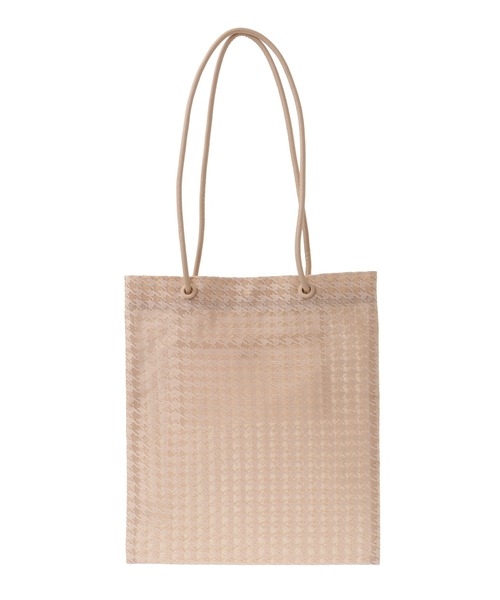 Green Parks(グリーンパークス)の「andmikka.メッシュA4トートバッグ(トートバッグ・レディース・アイボリー/ピンクベージュ/ミント/ネイビー・FREE)」の5枚目の写真