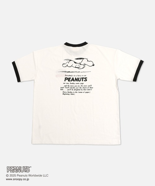 PEANUTS(ピーナッツ)の「〈ピーナッツ〉半袖Tシャツ(Tシャツ/カットソー・メンズ・A/B/C/D・S/M/L)」の7枚目の写真