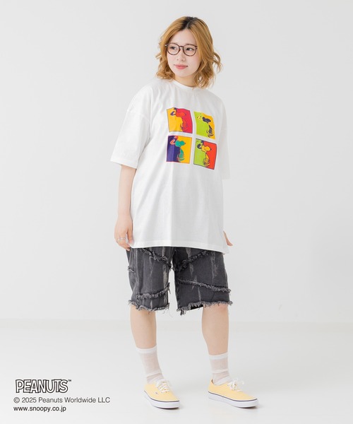 PEANUTS(ピーナッツ)の「〈ピーナッツ〉半袖Tシャツ(Tシャツ/カットソー・メンズ・A/B/C/D・S/M/L)」の20枚目の写真