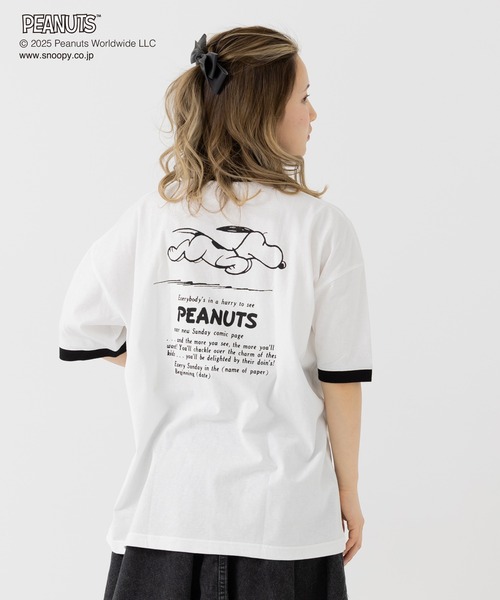 セール】〈ピーナッツ〉半袖Tシャツ（Tシャツ/カットソー