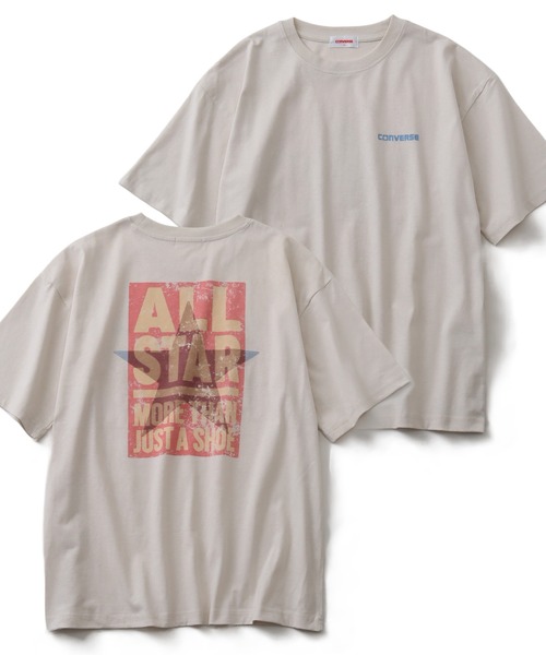 CONVERSE(コンバース)の「【CONVERSE/コンバース】 アソートデザイン 半袖Tシャツ(Tシャツ/カットソー・メンズ・ホワイト系その他/ホワイト系その他3/ブラック系その他2/ブラック系その他/ホワイト系その他2/ブラック系その他3・M/L/LL)」の2枚目の写真