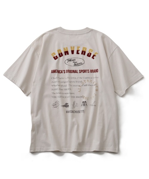 CONVERSE(コンバース)の「【CONVERSE/コンバース】 アソートデザイン 半袖Tシャツ(Tシャツ/カットソー・メンズ・ホワイト系その他/ホワイト系その他3/ブラック系その他2/ブラック系その他/ホワイト系その他2/ブラック系その他3・M/L/LL)」の22枚目の写真