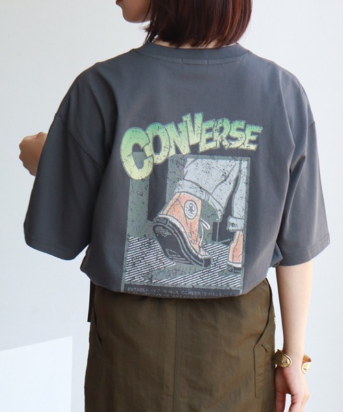 CONVERSE(コンバース)の「【CONVERSE/コンバース】 アソートデザイン 半袖Tシャツ(Tシャツ/カットソー・メンズ・ホワイト系その他/ホワイト系その他3/ブラック系その他2/ブラック系その他/ホワイト系その他2/ブラック系その他3・M/L/LL)」の15枚目の写真