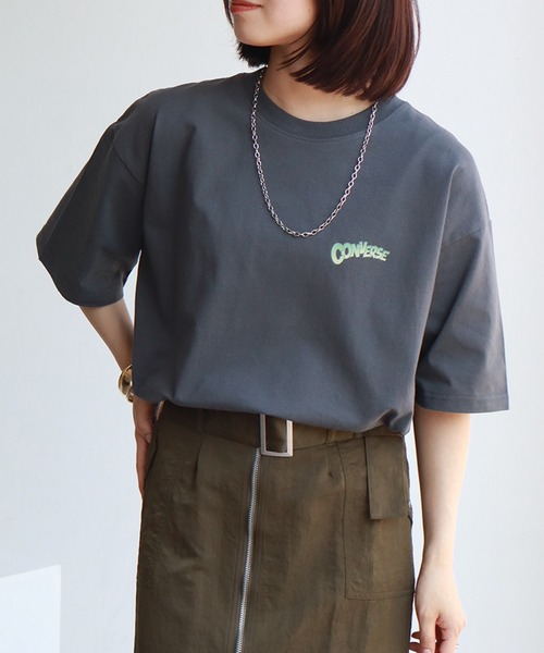 CONVERSE(コンバース)の「【CONVERSE/コンバース】 アソートデザイン 半袖Tシャツ(Tシャツ/カットソー・メンズ・ホワイト系その他/ホワイト系その他3/ブラック系その他2/ブラック系その他/ホワイト系その他2/ブラック系その他3・M/L/LL)」の16枚目の写真
