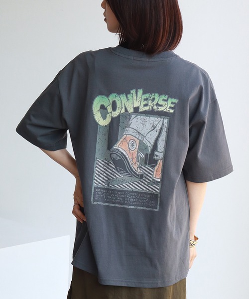 CONVERSE(コンバース)の「【CONVERSE/コンバース】 アソートデザイン 半袖Tシャツ(Tシャツ/カットソー・メンズ・ホワイト系その他/ホワイト系その他3/ブラック系その他2/ブラック系その他/ホワイト系その他2/ブラック系その他3・M/L/LL)」の18枚目の写真