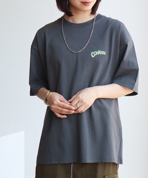 CONVERSE(コンバース)の「【CONVERSE/コンバース】 アソートデザイン 半袖Tシャツ(Tシャツ/カットソー・メンズ・ホワイト系その他/ホワイト系その他3/ブラック系その他2/ブラック系その他/ホワイト系その他2/ブラック系その他3・M/L/LL)」の17枚目の写真