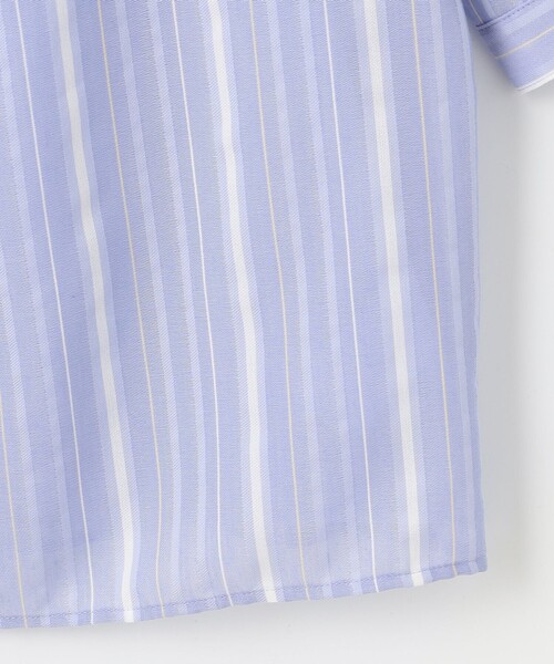 J.PRESS Ladies（J.プレス レディス）の「【洗える】SHEERストライプ クルーネック ブラウス（シャツ/ブラウス・レディース・ホワイト系1/サックスブルー系1・XS）」の15枚目の写真