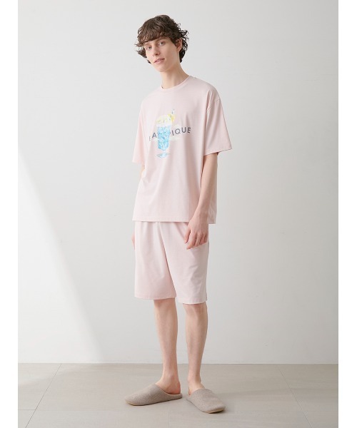 セール】【HOMME】【接触冷感】レーヨンアイスクリームソーダ