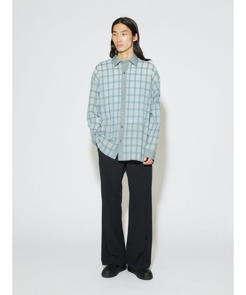 MIDIUMISOLID(ミディウミソリッド)の「MIDIUMISOLID Men’s ストレッチフレアパンツ(その他パンツ・メンズ・ネイビー/ブラック・48)」の9枚目の写真