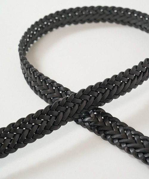 wjk（ダヴルジェイケイ）の「mko12771-mesh belt メッシュベルト（ベルト・メンズ・ブラック・FREE）」の2枚目の写真