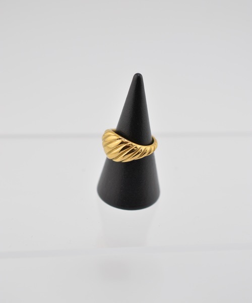 BROTHERHOOD(ブラザーフッド)の「【earyear】Petite Croissant design peti Volume Ring(リング・レディース・ゴールド/シルバー・MEDIUM/SMALL/LARGE)」の13枚目の写真