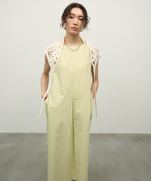 ワンピース Tuck Sleeve Cocoon One-piece room306 CONTEMPORARY / Cotton Tuck Cocoon One-piece