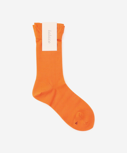 babaco（ババコ）の「babaco | ナイロン シアーソックス WOMEN（ソックス/靴下・レディース・ブラック/イエロー/オレンジ/グリーン・1）」の4枚目の写真