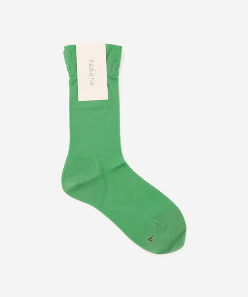 babaco（ババコ）の「babaco | ナイロン シアーソックス WOMEN（ソックス/靴下・レディース・ブラック/イエロー/オレンジ/グリーン・1）」の3枚目の写真