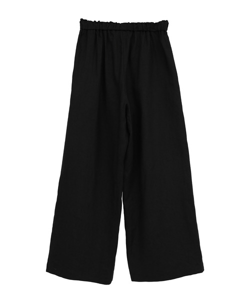 1er Arrondissement(プルミエアロンディスモン)の「ウォッシュリネンイージーパンツ(その他パンツ・レディース・ブラック系その他3/モカ・36/38)」の8枚目の写真