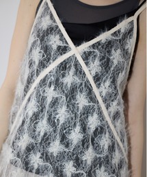 AIC. | スパンコールシャギーレースミディワンピース(ワンピース)