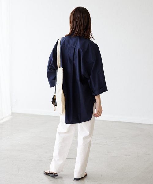 SLOBE IENA（スローブイエナ）の「《追加》リネンレーヨンイージーパンツ（その他パンツ・レディース・ブラック/ホワイト/イエロー・36/38/40）」の10枚目の写真