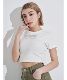 EVRIS | ERSカッティングショートTシャツ(Tシャツ/カットソー)