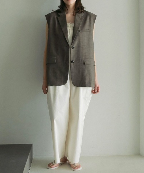 トップス CutOFF Over Vest anuke ànuke online store（アンヌーク） / Cutoff Over VestCutoff