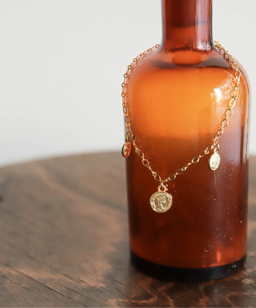 rapiecage（ラピエサージュ）の「トリプルタイニーコインブレスレット（ブレスレット・レディース・ゴールド・FREE）」の4枚目の写真