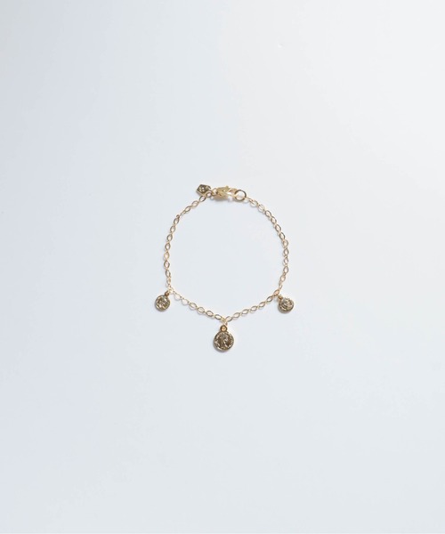 rapiecage（ラピエサージュ）の「トリプルタイニーコインブレスレット（ブレスレット・レディース・ゴールド・FREE）」の10枚目の写真