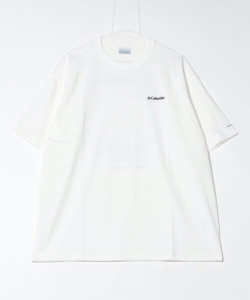 Columbia(コロンビア)の「コロンビア スタックブルックグラフィックショートスリーブTシャツ(Tシャツ/カットソー・メンズ・ダークグリーン/サックスブルー/ブラック/ホワイト・SS/S/M/L/LL)」の2枚目の写真