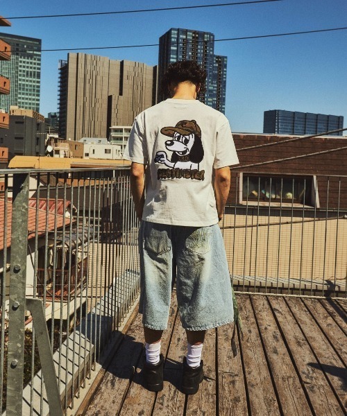 centimeter(センチメーター)の「Camo CMT ruler tee(Tシャツ/カットソー・メンズ・ホワイト/ブラック/杢グレー・MEDIUM/LARGE/X-LARGE)」の9枚目の写真