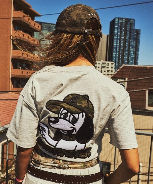 centimeter(センチメーター)の「Camo CMT ruler tee(Tシャツ/カットソー・メンズ・ホワイト/ブラック/杢グレー・MEDIUM/LARGE/X-LARGE)」の11枚目の写真