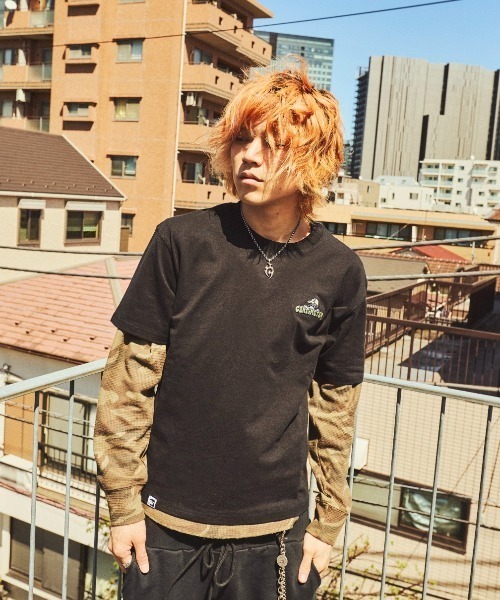 centimeter(センチメーター)の「Camo CMT ruler tee(Tシャツ/カットソー・メンズ・ホワイト/ブラック/杢グレー・MEDIUM/LARGE/X-LARGE)」の14枚目の写真