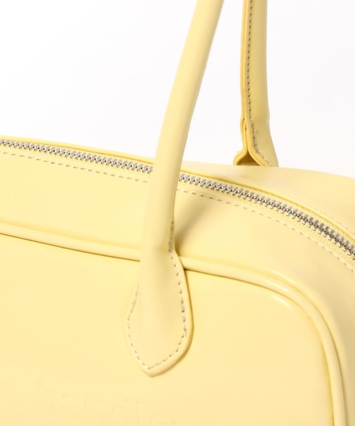 FOREVER 21（フォーエバー トゥエンティーワン）の「【2025SS】ロゴスクエアボストン（ボストンバッグ・レディース・イエロー/ブラック/ライトブラウン・FREE）」の8枚目の写真