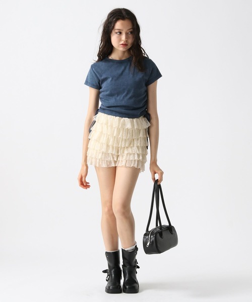 FOREVER 21（フォーエバー トゥエンティーワン）の「【2025SS】ロゴスクエアボストン（ボストンバッグ・レディース・イエロー/ブラック/ライトブラウン・FREE）」の14枚目の写真