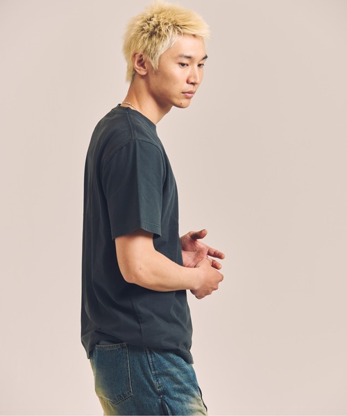 SHELTECH(シェルテック)の「SHELTECH-プレーティング天竺-WideSSTEE(Tシャツ/カットソー・メンズ・ブラック/ホワイト・M/L/XL)」の14枚目の写真