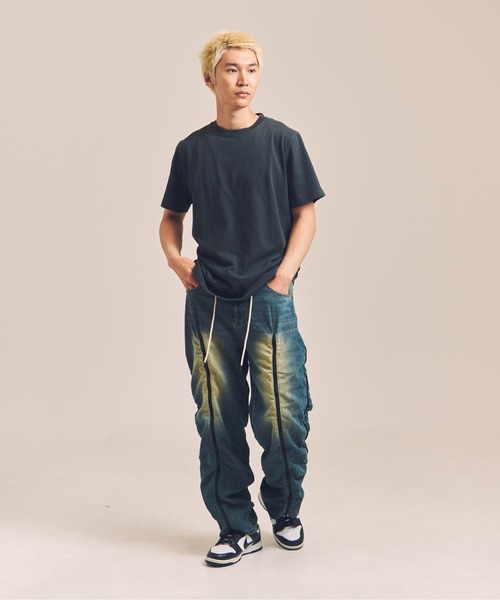 SHELTECH(シェルテック)の「SHELTECH-プレーティング天竺-WideSSTEE(Tシャツ/カットソー・メンズ・ブラック/ホワイト・M/L/XL)」の18枚目の写真