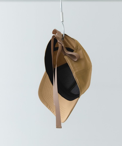 RODE SKO(ロデスコ)の「リボンキャップ(キャップ・レディース・チャコールグレー/ベージュ・FREE)」の6枚目の写真