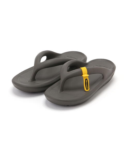TAW&TOE(トーアンドトー)の「TAW&TOE/トーアンドトー/ZEROVITY Flip Flog OG(サンダル・レディース・ブラック/チャコールグレー/アイボリー系・S/M/L/2XL/XL/XS/XXS)」の5枚目の写真