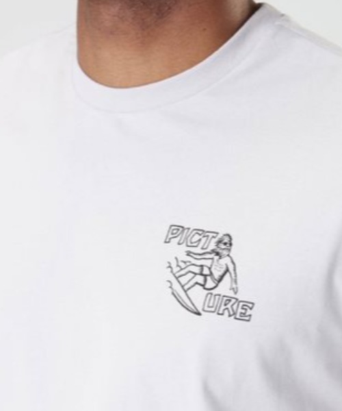 PICTURE ORGANIC CLOTHING(ピクチャーオーガニッククロージング)の「【PICTURE/ピクチャー】GORYA TEE/半袖バックプリントTシャツ(Tシャツ/カットソー・メンズ・ホワイト系その他/ホワイト・LARGE/MEDIUM)」の4枚目の写真