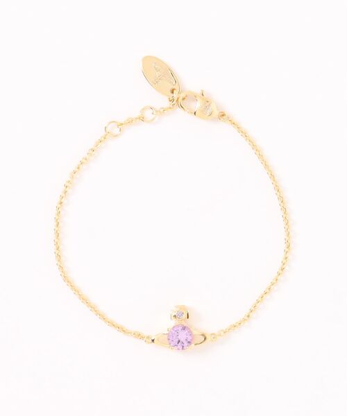 Vivienne Westwood（ヴィヴィアンウエストウッド）の「REINA SMALL BRACELET（ブレスレット・レディース・シルバー系その他/ゴールド系その他/シルバー・FREE）」の3枚目の写真