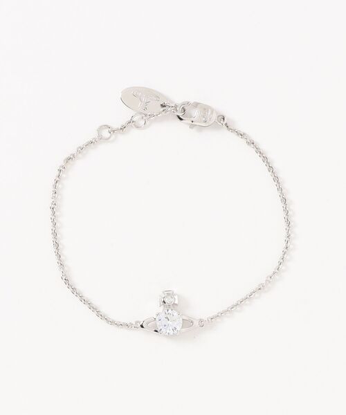 Vivienne Westwood（ヴィヴィアンウエストウッド）の「REINA SMALL BRACELET（ブレスレット・レディース・シルバー系その他/ゴールド系その他/シルバー・FREE）」の2枚目の写真