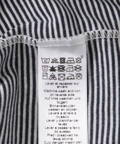 PETIT BATEAU（プチバトー）の「PETIT BATEAU　MC COL ROND（Tシャツ/カットソー・レディース・ブルー系その他/ホワイト系その他・X-SMALL/SMALL/MEDIUM）」の9枚目の写真