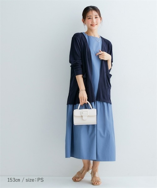 ノースリ 切替 デザインプリーツ ミニ丈 ワンピース VWD0123B0023_l_a070.jpg