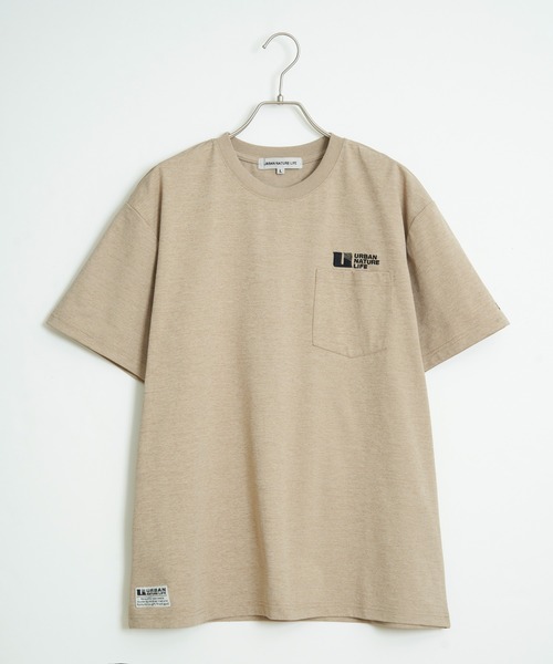 ikka(イッカ)の「URBAN NATURE LIFE アーバンネイチャーライフ ドライスピードポケTシャツ(Tシャツ/カットソー・メンズ・ベージュ/ネイビー/ホワイト/チャコールグレー・L/XL/M/S)」の21枚目の写真