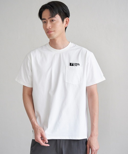 ikka(イッカ)の「URBAN NATURE LIFE アーバンネイチャーライフ ドライスピードポケTシャツ(Tシャツ/カットソー・メンズ・ベージュ/ネイビー/ホワイト/チャコールグレー・L/XL/M/S)」の7枚目の写真