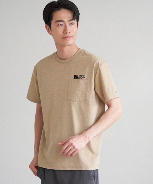 ikka(イッカ)の「URBAN NATURE LIFE アーバンネイチャーライフ ドライスピードポケTシャツ(Tシャツ/カットソー・メンズ・ベージュ/ネイビー/ホワイト/チャコールグレー・L/XL/M/S)」の10枚目の写真