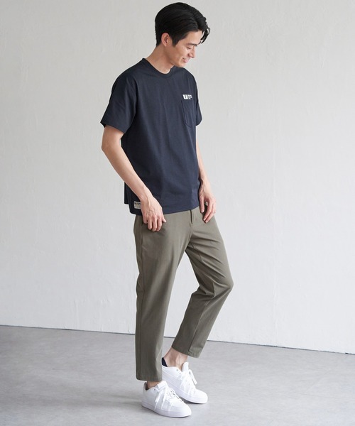 ikka(イッカ)の「URBAN NATURE LIFE アーバンネイチャーライフ ドライスピードポケTシャツ(Tシャツ/カットソー・メンズ・ベージュ/ネイビー/ホワイト/チャコールグレー・L/XL/M/S)」の15枚目の写真