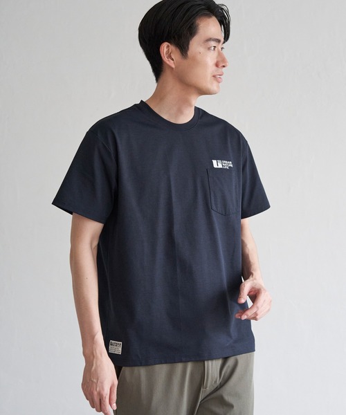 ikka(イッカ)の「URBAN NATURE LIFE アーバンネイチャーライフ ドライスピードポケTシャツ(Tシャツ/カットソー・メンズ・ベージュ/ネイビー/ホワイト/チャコールグレー・L/XL/M/S)」の17枚目の写真