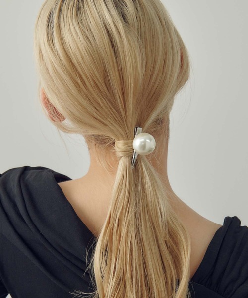 【LELET NY】ヘアークリップ ビッグハート ゴールド 髪留め LELET NY ヘアーアクセサリー クリップ 髪留め ハート ゴールド